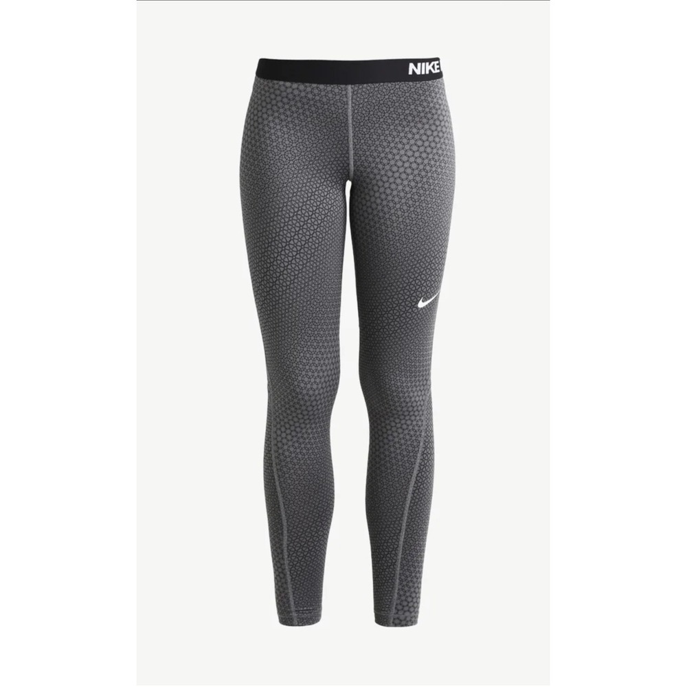 Nike Pro Women Warm Dri-Fit Training Leggings Gray XS 803106-021 NWT